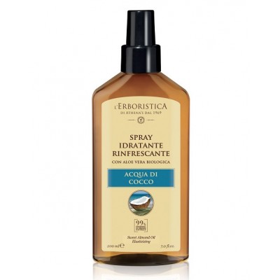 ATHENA'S L'ERBORISTICA SPRAY IDRATANTE RINFRESCANTE - AQUA di COCCO con ALOE VERA 200ML