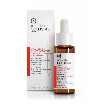 COLLISTAR ATTIVI PURI VITAMIN C + ALPHA-ARBUTIN Brightening antioxidant 30 ml