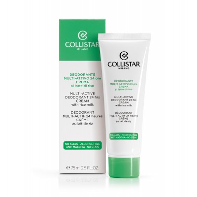 COLLISTAR MULTI-ACTIVE DEODORANT 24H CREAM WITH RICE MILK 75 ml