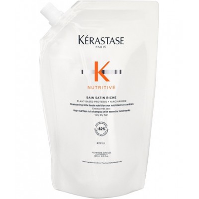 Kerastase Nutritive Bain Satin Riche Shampoo 500ml (Refill)