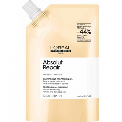 L'Oreal Professionnel Absolut Repair Protein + Omega-9 Shampoo Refill 1000ml 