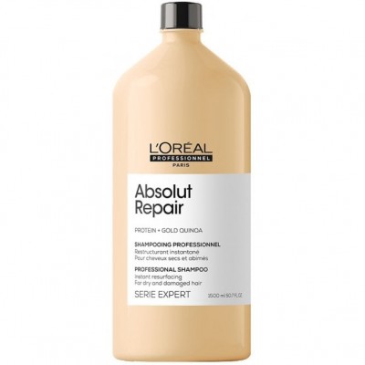 L'OREAL PROFESSIONNEL ABSOLUT REPAIR GOLD QUINOA + PROTEIN Instant Resurfacing Shampoo 1500ml