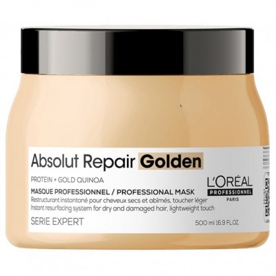L'OREAL PROFESSIONNEL ABSOLUT REPAIR GOLD QUINOA + PROTEIN Golden Mask 500ml
