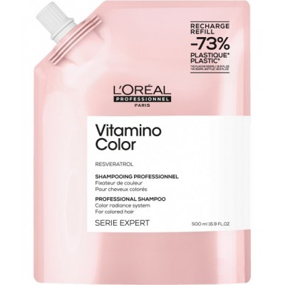 L'Oreal Professionnel Vitamino Color Resveratrol Shampoo 500ml (Refill)
