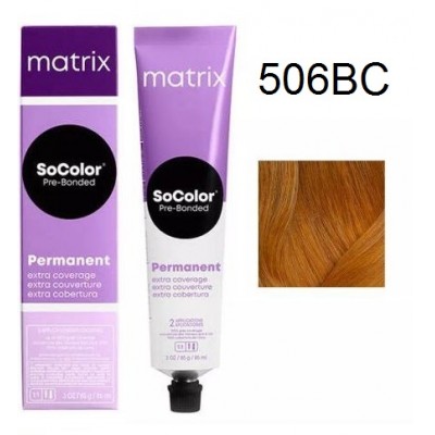 Matrix SoColor Extra Pre-Bonded Cream Permanent 90ml (Gold & Copper & Red Colors) Matrix SoColor Extra Pre-Bonded Cream Permanent 90ml (Gold & Copper & Red Colors)