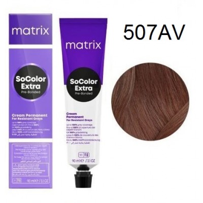 Matrix SoColor Extra Pre-Bonded Cream Permanent 90ml (Ash & Violet Colors) Matrix SoColor Extra Pre-Bonded Cream Permanent 90ml (Ash & Violet Colors)