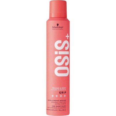 SCHWARZKOPF OSIS+ GRIP Extra Strong Mousse 200ml SCHWARZKOPF OSIS+ GRIP Extra Strong Mousse 200ml