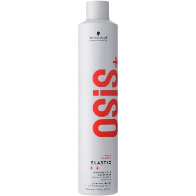 Schwarzkopf OSIS+ Elastic Medium Hold Hairspray 500ml Schwarzkopf OSIS+ Elastic Medium Hold Hairspray 500ml