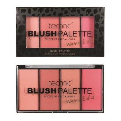Technic Cosmetics Blush Palette Warm Edit 20 g Technic Cosmetics Blush Palette Warm Edit 20 g