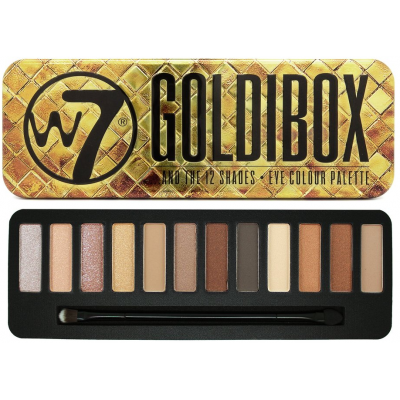 W7 EYE COLOUR PALETTE GOLDIBOX 15,6g