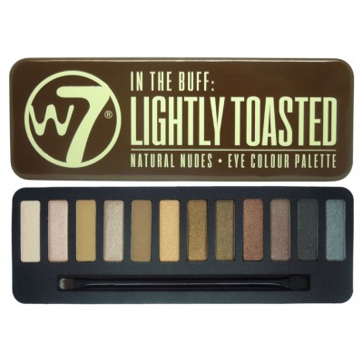 W7 EYE COLOUR PALETTE LIGHTLY TOASTED 15,6g