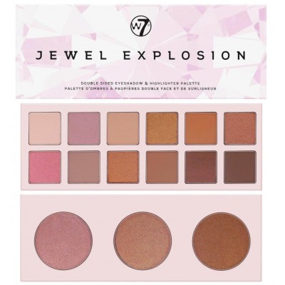 W7 Eyeshadow & Highlighter Palette - Jewel Explosion
